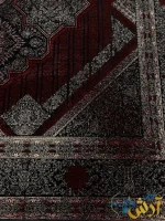 فرش لاکی طرح بلوچ 1200شانه سیروان کاشان