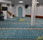 فرش سجاده ای تشریفات طرح حراء کاشان