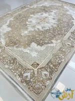 فرش طرح طلاکوب جدید طرح ملینا 1200شانه