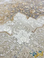 فرش طلاکوب جدید ملینا 1200شانه