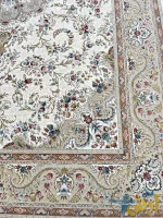 فرش کرم جدید 1500 شانه نگارستان کاشان