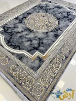 فرش ورساچه 1200 شانه طرح ماهساره دودی