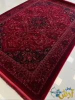 فرش 700 شانه ارزان قیمت لاکی طرح آسو کاشان