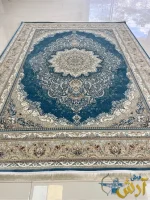 فرش آبی 1200 شانه دلوین