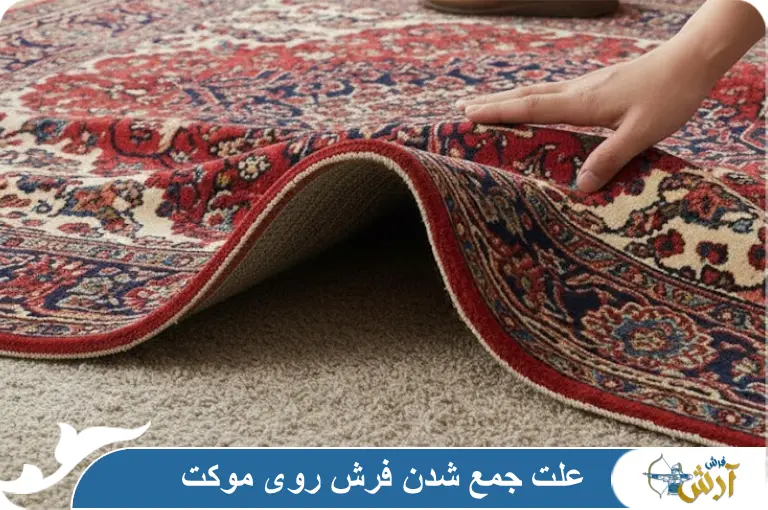 علت جمع شدن فرش روی موکت