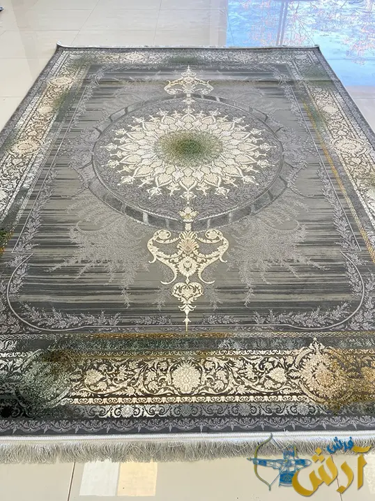 فرش طرح پتینه فیلی 1200 شانه طرح ونیز کاشان