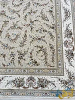 فرش 1500 افشان کرم کژال کاشان