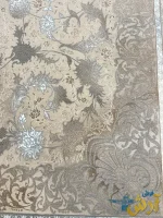 فرش افشان 1200شانه کاشان طرح ماهلین