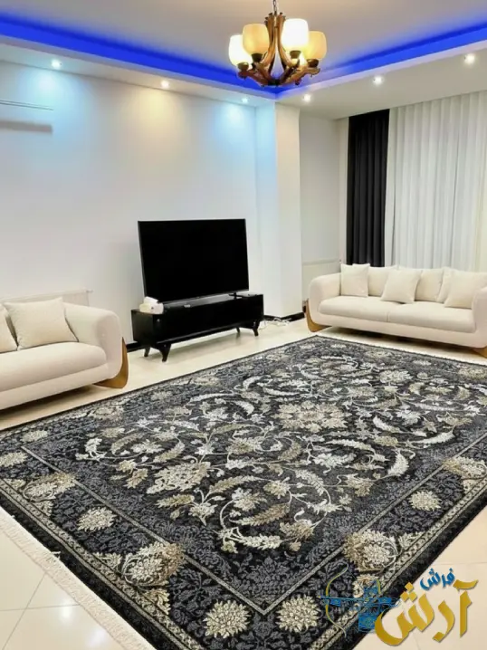 فرش رها افشان 700شانه کاشان