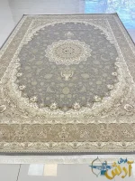 فرش فیلی برجسته 1200 شانه طرح نیکا کاشان