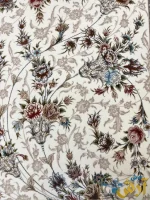فرش افشان کرم 1200شانه مه گل 1200شانه