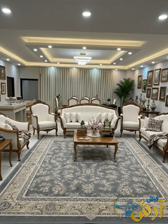 فرش شاه عباسی طوسی