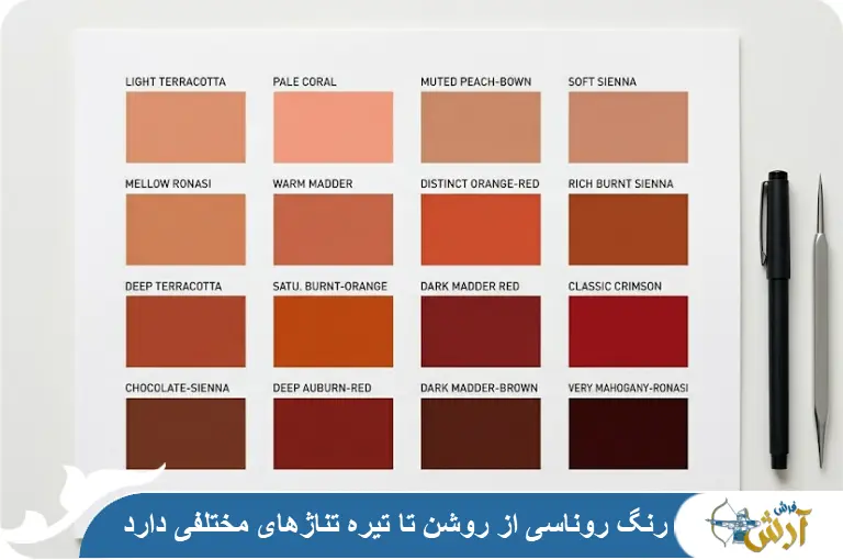 عکس رنگ روناسی