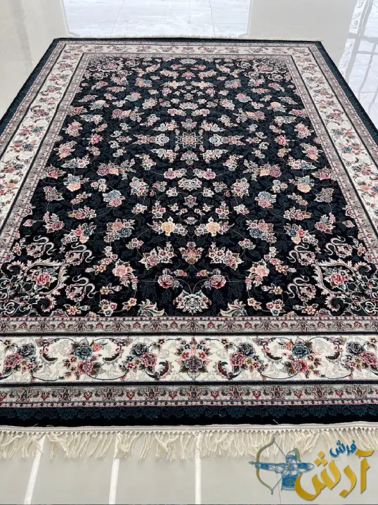 فرش 700شانه سرمه ای گیلدا