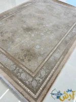 فرش موکا موس جدید 1200 شانه طرح شهرزاد کاشان